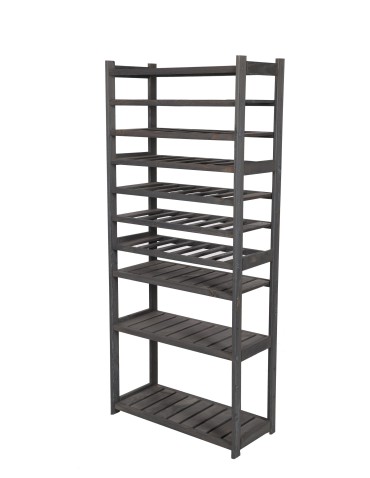 Regał drewniany do spiżarni LSR P4W6S0 Szary - product 2