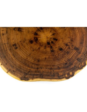 Plastry Drewna - Taca Obrotowa /śr. 30-35 cm/ Drewno Akacji bez Kory - produkt 3