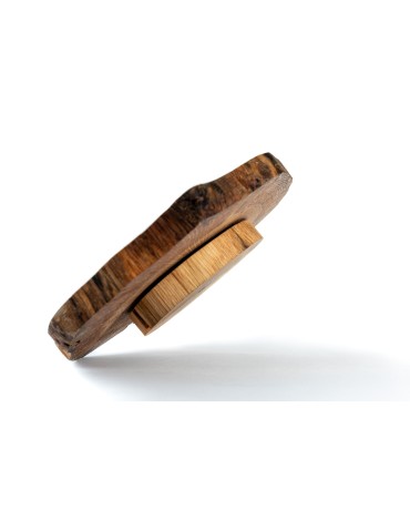 Plastry Drewna - Taca Obrotowa /śr. 20-25 cm/ Drewno Dębu bez Kory - product 3