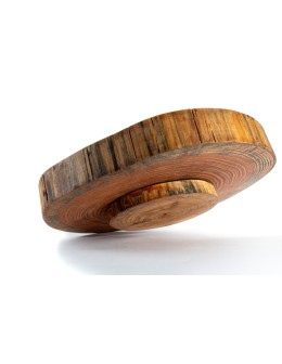 Taca Obrotowa /śr. 30-35 cm/ Drewno Modrzewia bez Kory