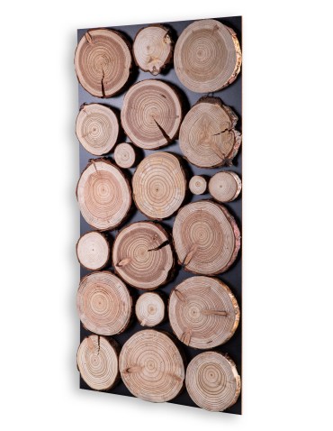 Plastry Drewna - Panel Ścienny Dekoracyjny 76X38X3 cm Plastry Modrzewia 2 szt - product 3