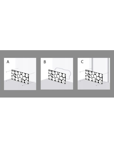 Plastry Drewna - Panel Ścienny Dekoracyjny 70X38X3 cm Plastry Sosny 1 szt - product 8