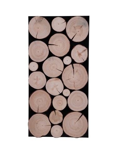 Panel Ścienny Dekoracyjny 70X38X3 cm Plastry Sosny 1 szt