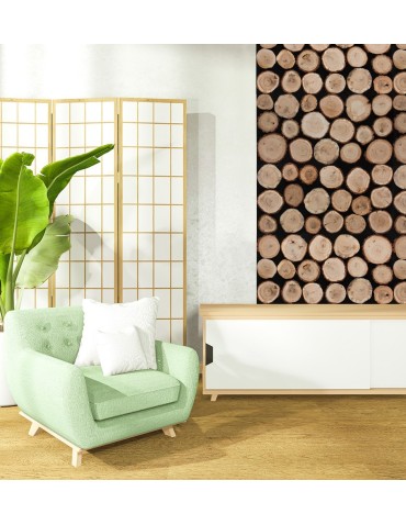 Plastry Drewna - Panel Ścienny Dekoracyjny 76X38X3 cm Plastry Dębu 1 szt - produkt 7