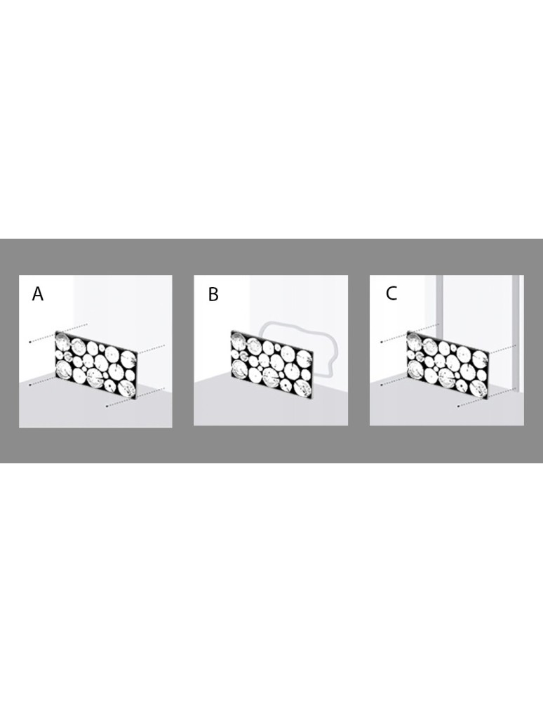 Plastry Drewna - Panel Ścienny Dekoracyjny 76X38X3 cm Plastry Dębu 4 szt - product b2b.wamar.biz 11