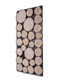 Panel Ścienny Dekoracyjny 70X38X3 cm Plastry Brzozy 1 szt - product 2