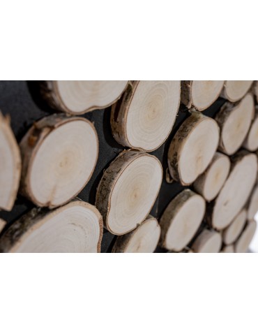 Plastry Drewna - Panel Ścienny Dekoracyjny 70X38X3 cm Plastry Brzozy 1 szt - product 4