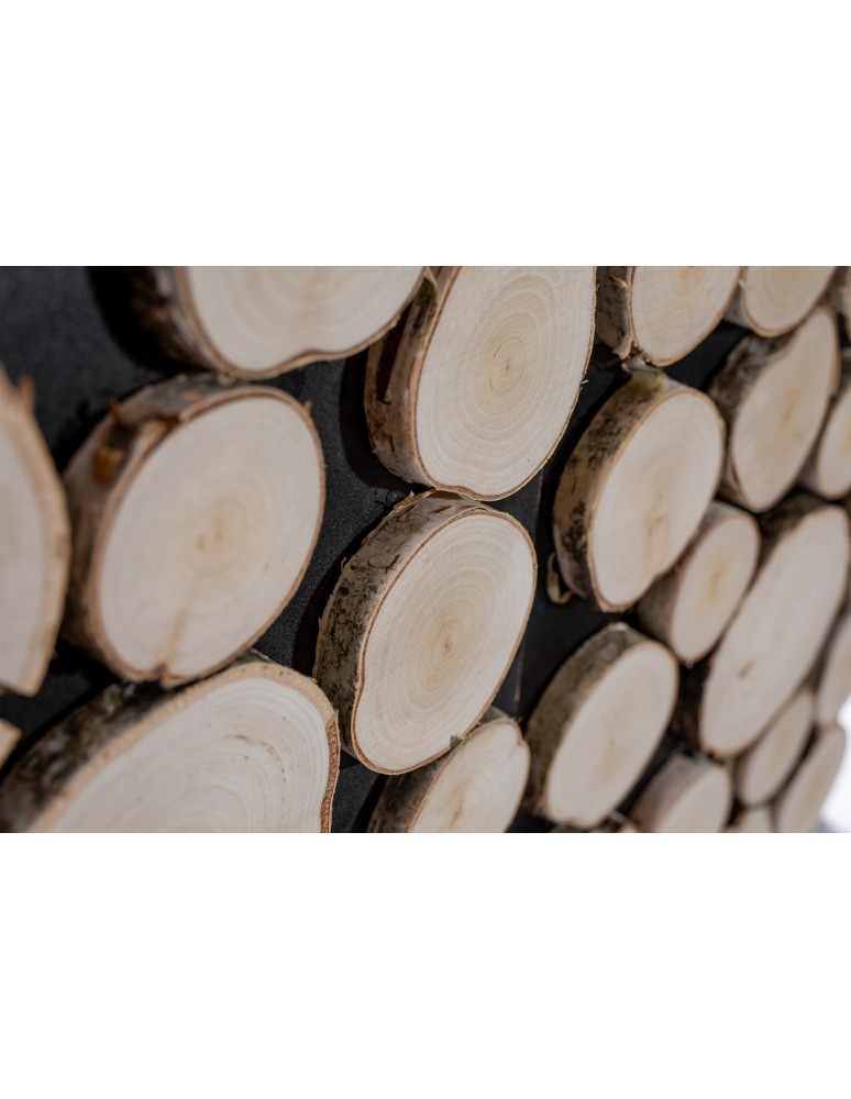 Plastry Drewna - Panel Ścienny Dekoracyjny 70X38X3 cm Plastry Brzozy 1 szt - product b2b.wamar.biz 4