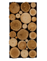 Panel Ścienny Dekoracyjny 76X38X3 cm Mix Polskich Lasów 1 szt