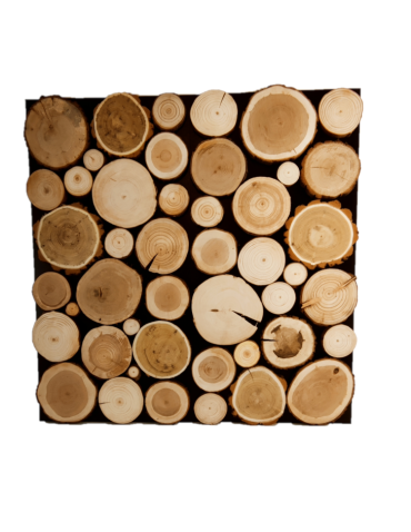 Plastry Drewna - Panel Ścienny Dekoracyjny 76X38X3 cm Mix Polskich Lasów 1 szt - product 3