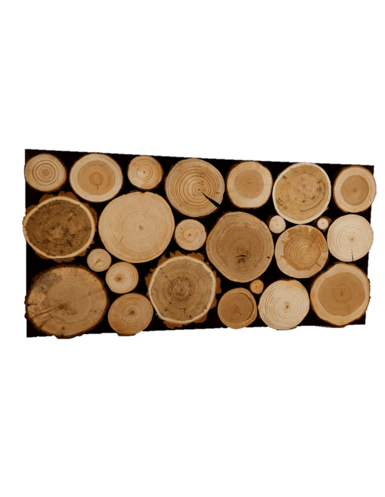 Plastry Drewna - Panel Ścienny Dekoracyjny 76X38X3 cm Mix Polskich Lasów 2 szt - product b2b.wamar.biz 5