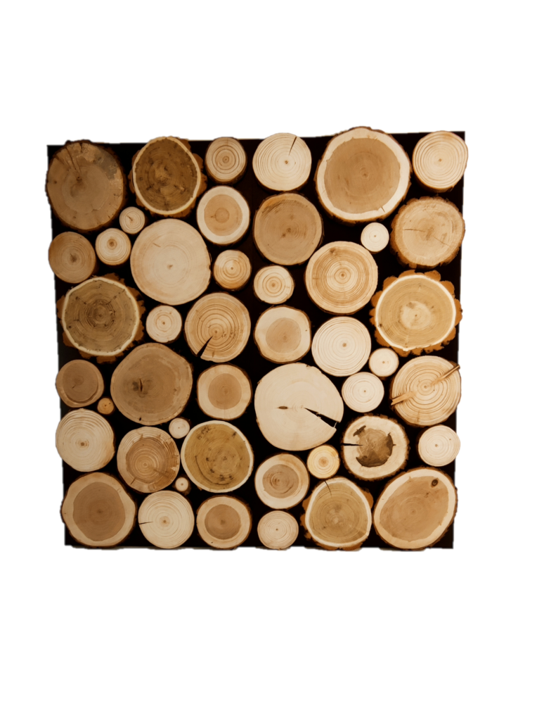 Plastry Drewna - Panel Ścienny Dekoracyjny 76X38X3 cm Mix Polskich Lasów 4 szt - product b2b.wamar.biz 4