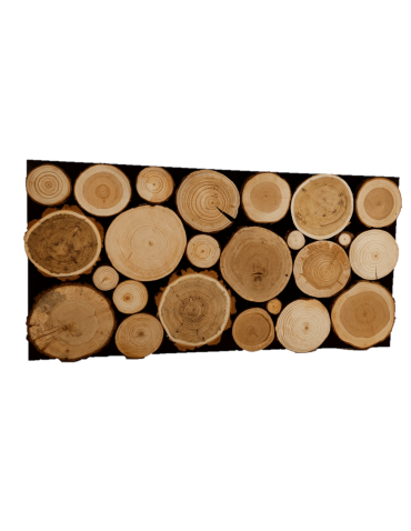 Plastry Drewna - Panel Ścienny Dekoracyjny 76X38X3 cm Mix Polskich Lasów 4 szt - product 5