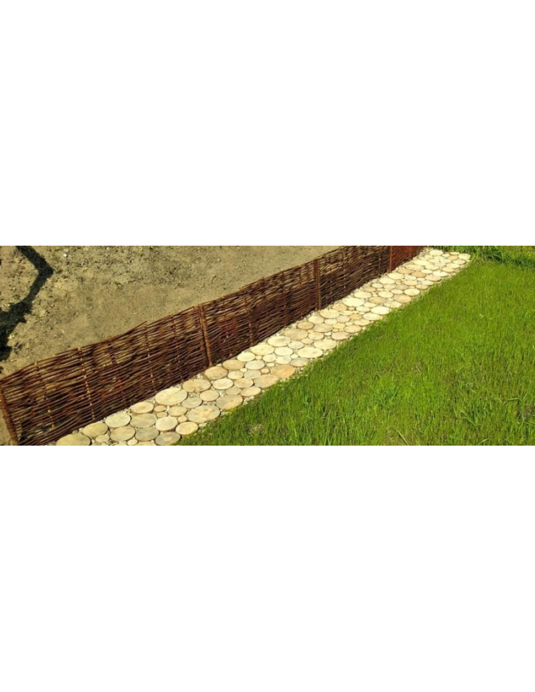 Plastry Drewna - Ścieżka Ogrodowa 80x40 cm Drewniany Panel Iglasty - product b2b.wamar.biz 5