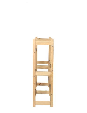 Regał na Skrzynki Transportowe (6szt) 108X102X32cm Naturalne Drewno/Plastik - product 2