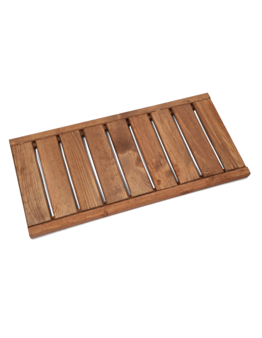 Półka prosta do regału drewnianego LSR Brązowy