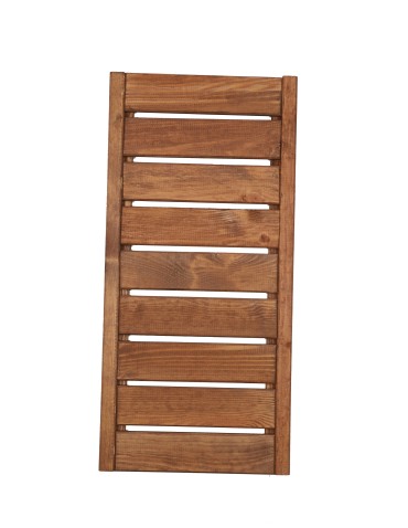 Regały - Półka prosta do regału drewnianego LSR Brązowy - product 4