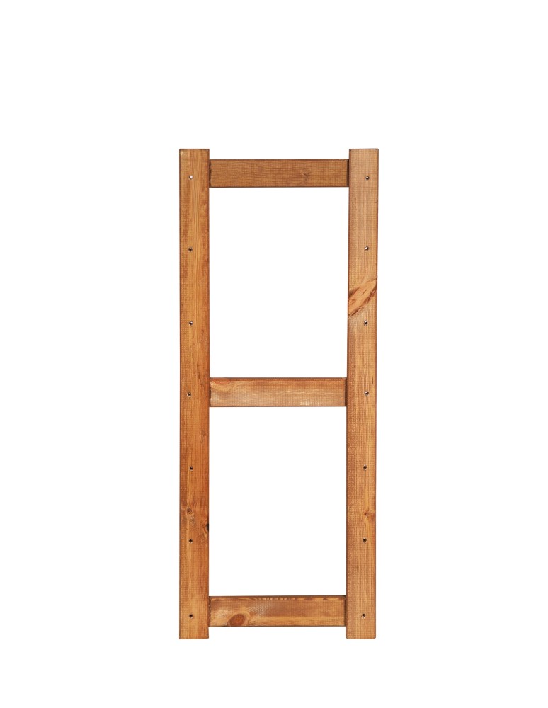 Regały - Bok 2 szt do regału drewnianego LSR ramka noga 85,8 cm Brązowy - product b2b.wamar.biz 2