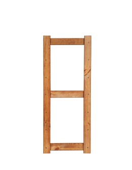 Bok 2 szt do regału drewnianego LSR ramka noga 85,8 cm Brązowy - product 2