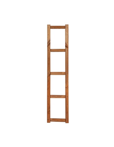 Bok do regału drewnianego LSR ramka noga 162,6 cm Brązowy - product 2