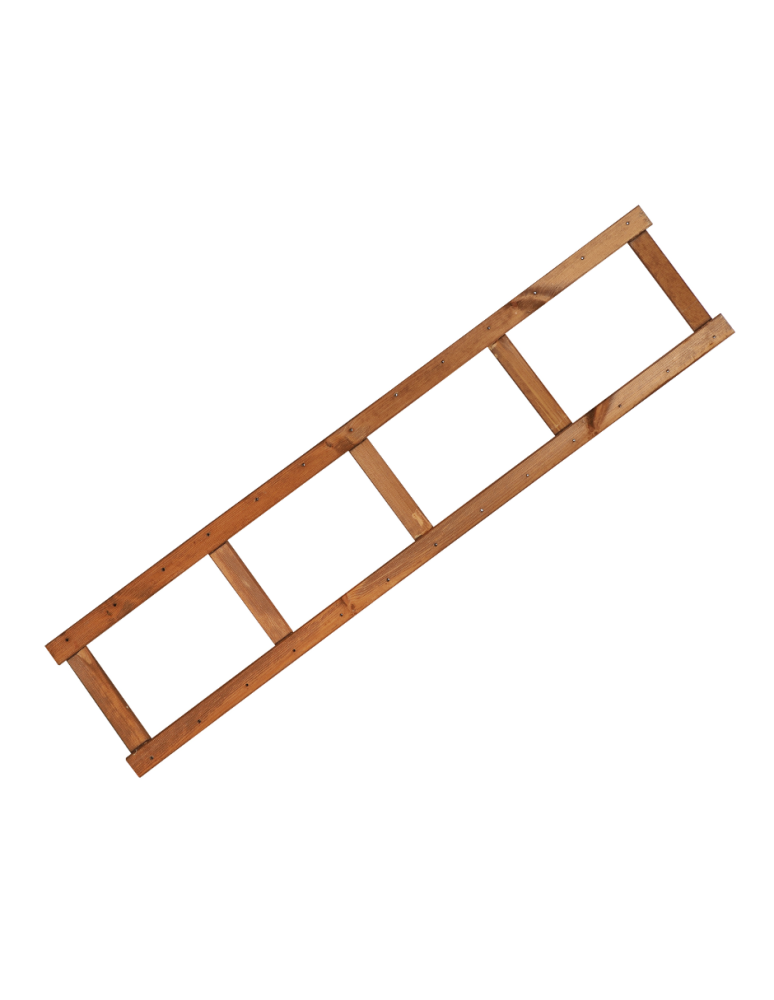 Regały - Bok 2 szt do regału drewnianego LSR ramka noga 162,6 cm Brązowy - product b2b.wamar.biz 2