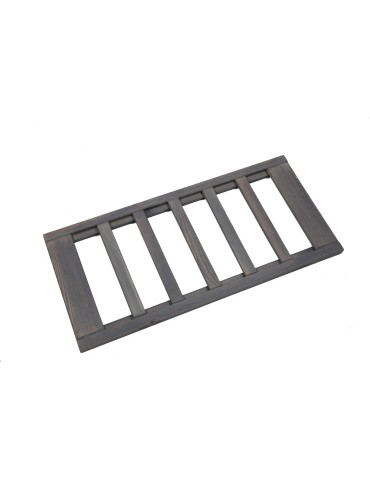 Regały - Półka na butelki do regału drewnianego LSR Szary - product 3