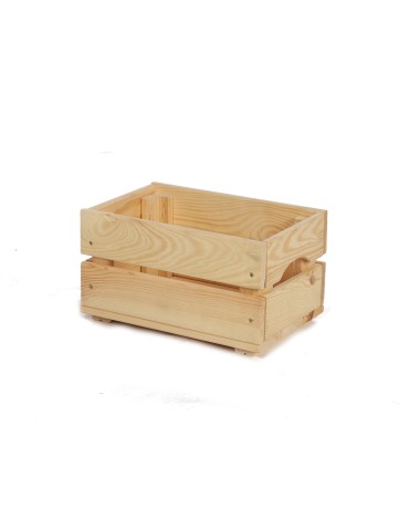 Drewniana Skrzyneczka 16,5x30x20 cm SD - Naturalna - product 2