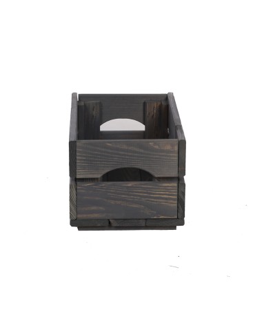 Skrzynie i skrzynki drewniane - Drewniana Skrzyneczka 16,5x30x20 cm SD - Szara - product 4
