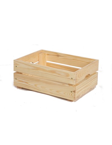 Drewniana Skrzynka 16,5x40x30 cm SD - Naturalna - product 2