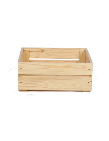 Skrzynie i skrzynki drewniane - Drewniana Skrzynka 16,5x40x30 cm SD - Naturalna - product 4