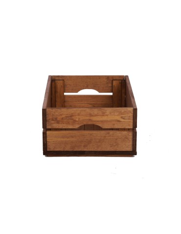 Skrzynie i skrzynki drewniane - Drewniana Skrzynka 16,5x40x30 cm  SD - Brązowa - product 5