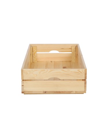 Drewniana Skrzynia 16,5x60x40 cm SD - Naturalna - product 2