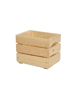 Drewniana Skrzyneczka 24x30x20 cm  SD - Naturalna - product 2