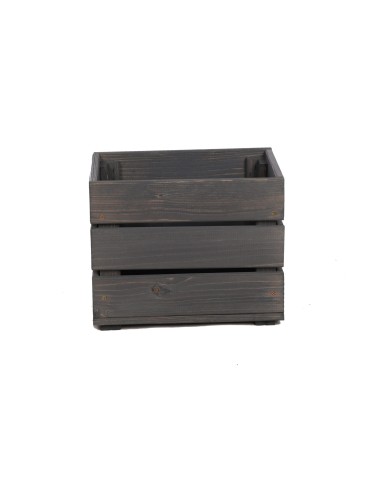 Skrzynie i skrzynki drewniane - Drewniana Skrzyneczka 24x30x20 cm  SD - Szara - product 5