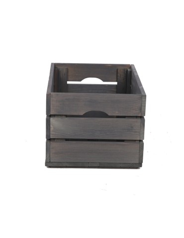 Skrzynie i skrzynki drewniane - Drewniana Skrzynka 24x40x30 cm  SD - Szara - product 3