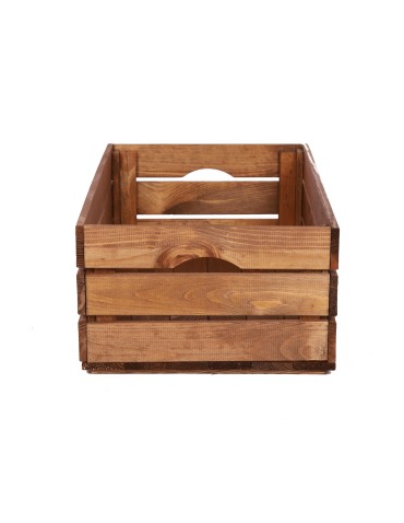 Skrzynie i skrzynki drewniane - Drewniana Skrzynia 24x60x40 cm  SD - Brązowa - product 5