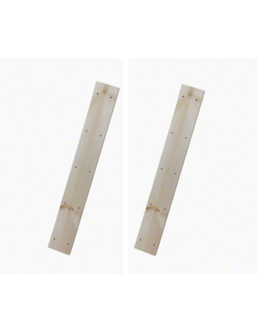 Noga 2 szt do regału MAXI wysokość 64 cm Naturalna