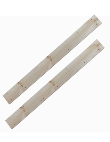 Regały - Noga 2 szt do regału MAXI wysokość 115 cm Naturalna - product 3