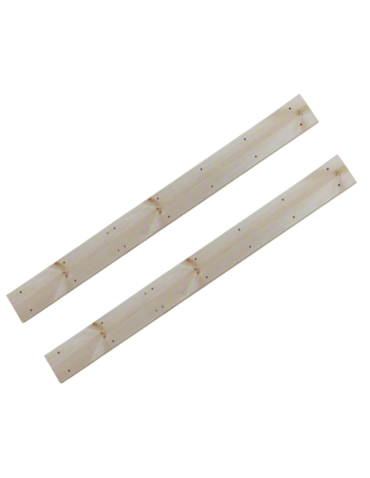 Noga 2 szt do regału MAXI wysokość 166,4 cm Naturalna