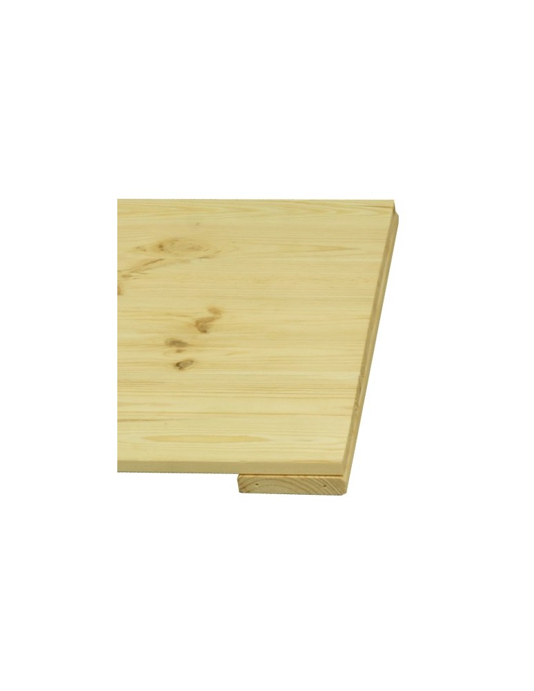 Regały - Półka pełna do regału MAXI 80x44,5 cm Naturalna - product b2b.wamar.biz 4