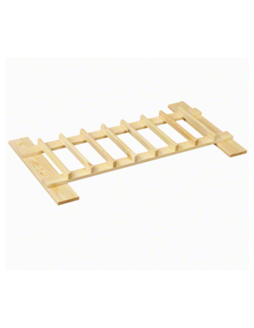 Półka na butelki do regału MAXI 80x44,5 cm Naturalna