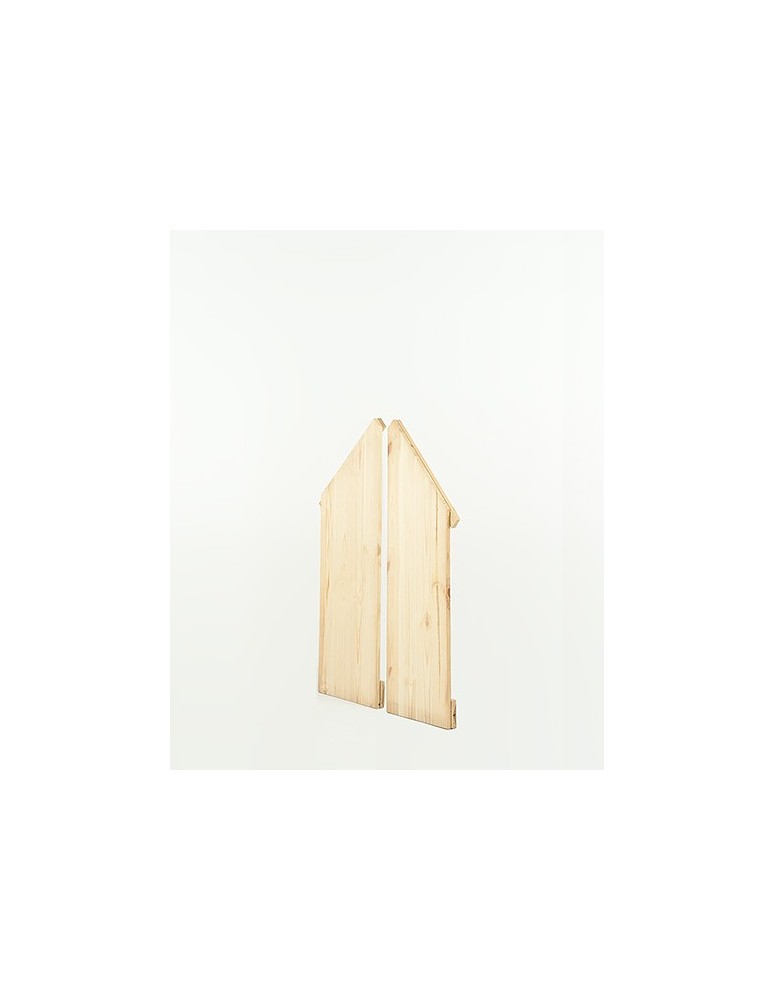 Regały - Narożna półka pełna do regału MAXI 82,5x26,5 cm Naturalna - produkt b2b.wamar.biz 2