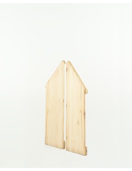 Narożna półka pełna do regału MAXI 82,5x26,5 cm Naturalna - product 2