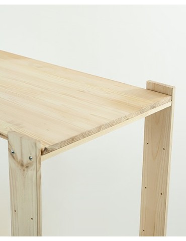 Narożna półka pełna do regału MAXI 82,5x44,5 cm Naturalna - produkt 2