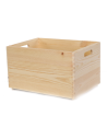 Drewniana Skrzynka S-01 / 23x40x30 cm - Naturalna