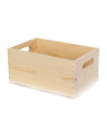Drewniana Skrzynka S-05 / 13,5x30x20 cm - Naturalna