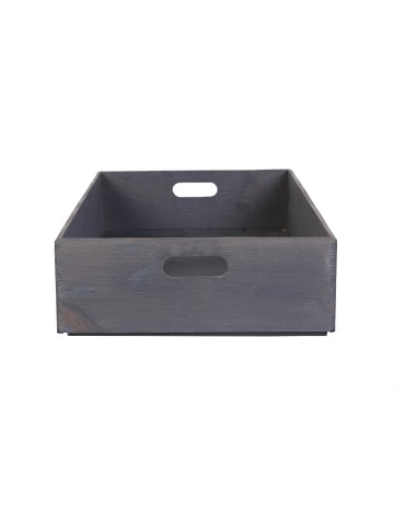 Drewniana Skrzynka S-04 / 13,5x60x40 cm - Szary - product 2