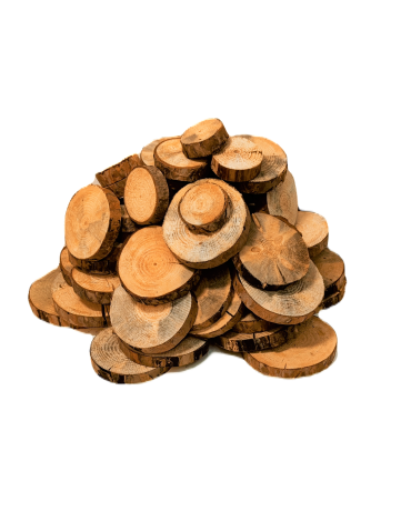 Zestaw Plastrów 2,5 kg /śr. 6-16 cm/ Drewno Polskich Lasów (mix)
