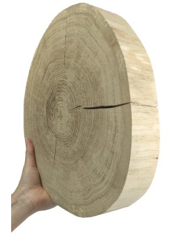 Plaster Drewna Dębowy 25-30 cm/ gr. 6 cm/ szlifowany