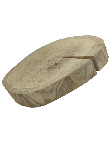 Okorowany Plaster Dębu 25-30 cm/ gr. 4 cm/ Szlifowany - product 2